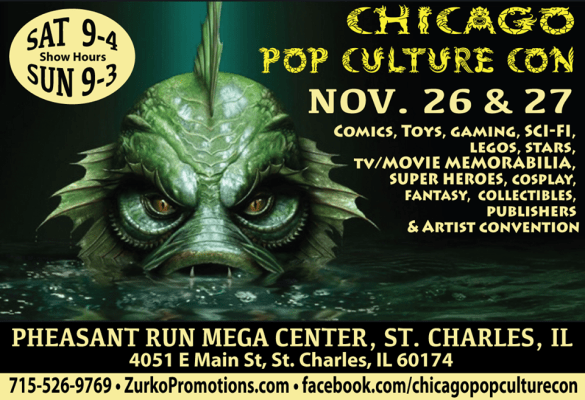 Chicago Pop Culture Convention ad