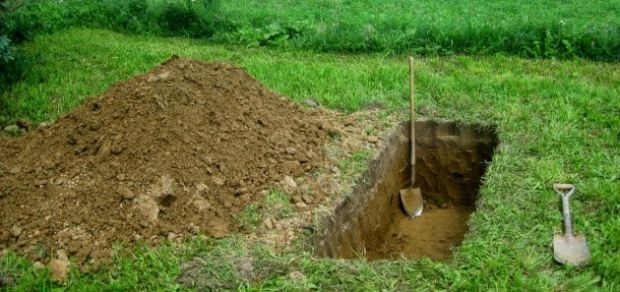 open-grave