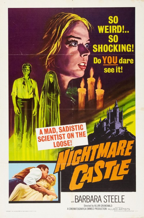 nighmare castle poster