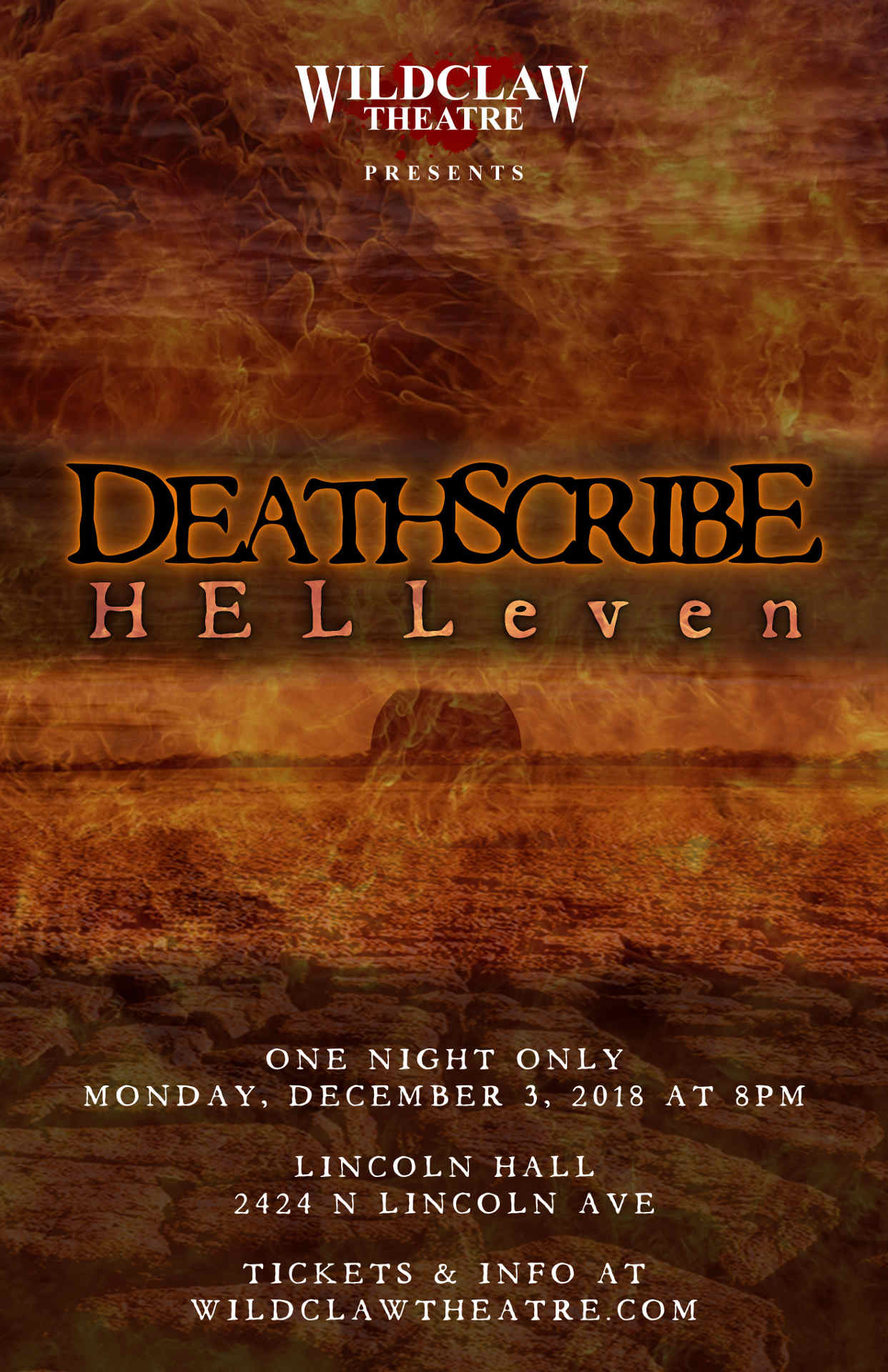 Martian landscape with the highway to the mountains