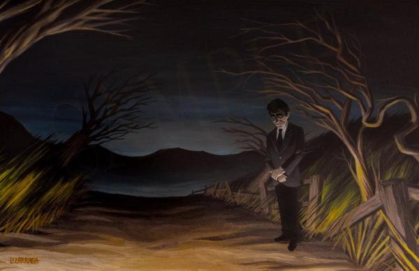 Lizarraga Night Gallyer Print